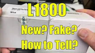 New Update: Genuine Epson L1800 1390 1430 Printhead New Batch - How to Tell