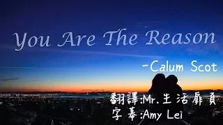 《You Are The Reason 妳是唯一的理由》Calum Scott 中文字幕