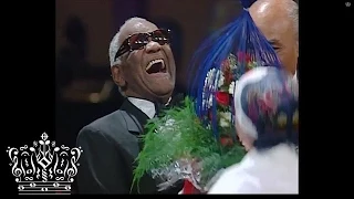 Ray Charles receives Polar Music Prize 1998