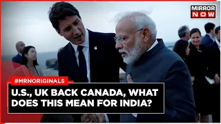 India Canada Tensions | US, UK Back Canada In Dispute Over Diplomats | Hardeep Singh Nijjar Death