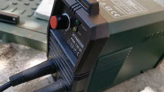 Parkside PISG 120 D5 Inverter Welder (from Lidl or Kaufland) - unboxing, review and test