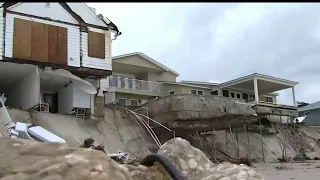 Homes still in danger in Wilbur-by-the-Sea after Hurricane Nicole