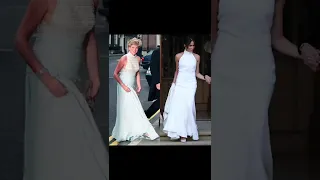 #short Meghan copying Princess Diana's fashion