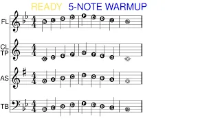 Band 5-Note Warmup