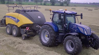 FIENAGIONE 2020 Imballatura Team Gullas /Silvestro conto terzi NEW HOLLAND T7.270 BLUE POWER /VALTRA