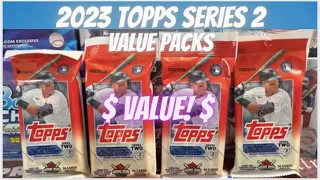 2023 Topps Series 2 Value Packs ** Good Value $ and 36 Cards Per Pack! **