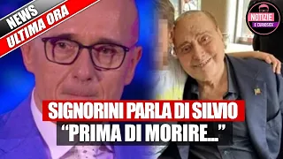 Alfonso Signorini, la sua confessione su Silvio Berlusconi: "prima di morire..."