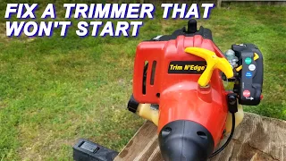 Fixing A Homelite Trimmer That Won't Start