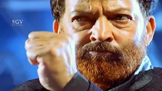 Rowdy and Son Plan to kill Dr.Vishnuvardhan | Kadamba Kannada Movie Climax Scene | Naveen Krishna