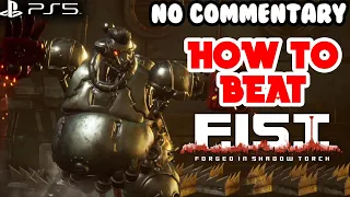 How to Beat YOKOZUNA - F.I.S.T.: Forged In Shadow Torch (NO COMMENTARY)