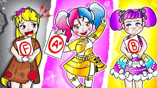 [🐾 DIY Dolls🐾] Poor Rapunzel, Rich Amy And Super Rich Queen Are In The Same Class | LOL Suprise DIYs
