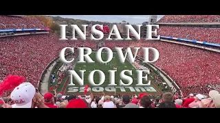 Georgia fans had Sanford Stadium ROCKING vs. Tennessee