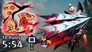 MHR Sunbreak: A3 Afflicted Rathian Vs. Courage Elemental Hammer 5:54 TA Wiki Rules - リオレイア ハンマー