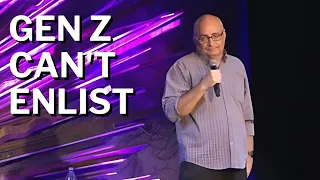 Gen Z Can't Enlist in the Military | Brad Upton Comedy