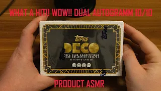 NEW! WHAT A HIT - DUAL AUTOGRAMM!! TOPPS DECO 23/24 Unboxing - Product ASMR