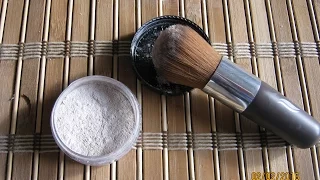 Минеральная пудра своими руками. How to make mineral powder.  Irina Grey. #10
