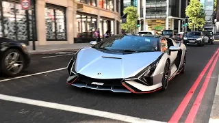 SUPERCARS in LONDON September 2021