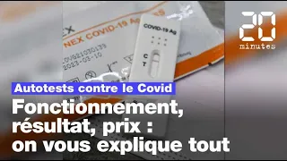 Coronavirus : Manipulation, résultat, prix, on vous explique le fonctionnement des autotests