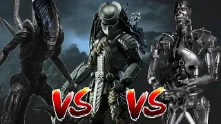 Alien VS Predator VS Terminator | BATTLE ARENA | DANCO