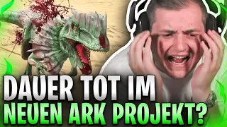 😂🤣REWI bekommt von DINOS aufs MAUL! | UND ICH sterbe 24/7?! | RIESEN ARK YTber PROJEKT startet!