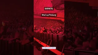 [crowd] BABYMETAL - Metali [Moon Township, UPMC Events Center]