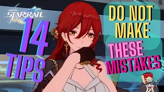 14 Tips - Don't Make These Mistakes Honkai: Star Rail | ANGRY ADVICE