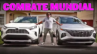 Hyundai #Tucson vs Toyota #RAV4 ▶ Las SUV 🚙 luchando por el trono 👑