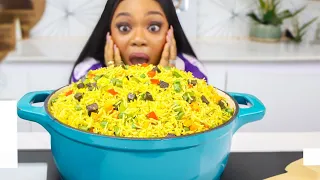HOW TO MAKE THE BEST NIGERIAN FRIED RICE FOR A SMALL PARTY | BULK COOKING.