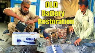 Amazing Technique of Restoring Dead Battery - Dead Old Battery Restoration