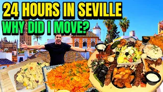 Why Did I Move To Birmingham?😳 +24Hr HALAL FOOD TOUR In SEVILLE, SPAIN 🇪🇸 | (