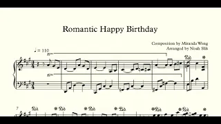 Romantic Happy Birthday | Miranda Wong | Arr. Noah Slik