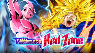 NO ONE DOES IT LIKE OUR BOY! HOW TO BEAT RED ZONE SUPER BUU WITH TEQ SUPER TRUNKS [Dokkan Battle]