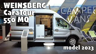 🆕 Weinsberg CaraTour Ford 550 MQ 2023, a real XL motorhome for 50,590 €