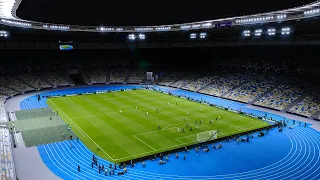 Стадион НСК «Олимпийский». ФК Динамо Киев. eFootball PES 2020, PES 2021.