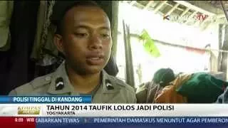 Bripda Taufik, Polisi yang Tinggal di Kandang Sapi