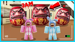 MIPAN & ZUZUZU Lihat Penampakan BONEKA DARUMA Dari Gods Will Di Jam 3 Malam! DI AJAK MAIN GAME!