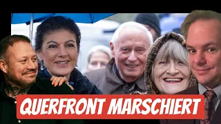 Die Querfront marschiert | Wagenknecht und Schwarzer riefen zur Demo