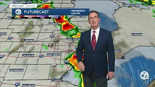 Wednesday afternoon storms could be severe