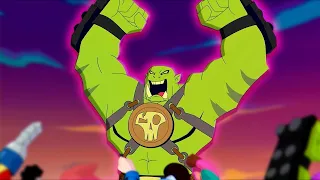 Orc-ward!! | AKEDO: Ultimate Arcade Warriors | Cartoons for Kids | WildBrain Superheroes