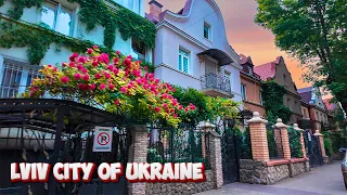 LVIV ❗ Not Familiar Lviv. Tenements for Polish Officers, Ancient Architecture [4k Walk]