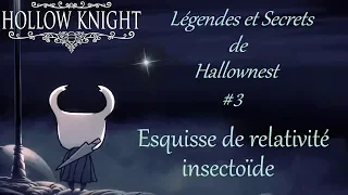 Légendes et Secrets de Hallownest #3 : Esquisse de relativité insectoïde