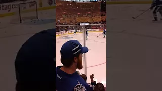 Leafs pre game warm up 2 oct 26 2017