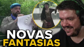 LIMINHA E BT APARECERAM COM NOVAS FANTASIAS NO MAJOR PARIS | CORTES DO GAULES