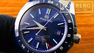 Grand Seiko Hi-Beat GMT Blue Ceramic Limited Edition (SBGJ229) Luxury Watch Review