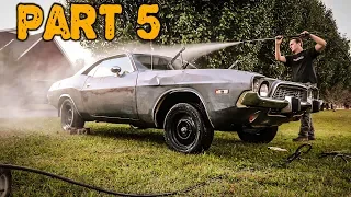 ABANDONED Dodge Challenger Rescued After 35 Years Part 5: How Rusty Is It?