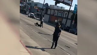 LAPD shoots, kills machete-wielding man after carjacking in Hollywood I ABC7