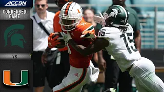 Michigan State vs. Miami Condensed Game | 2021 ACC Football