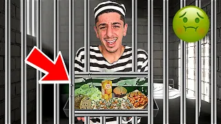 Eating ONLY Prison Food for 24 HOURS!! **i regret it**