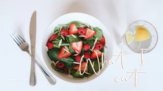 What I Eat In A Day (non-vegan + healthy) | Ellie June