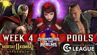 Champions of the Realms: Week 4 Pools - Tournament Matches - MK11